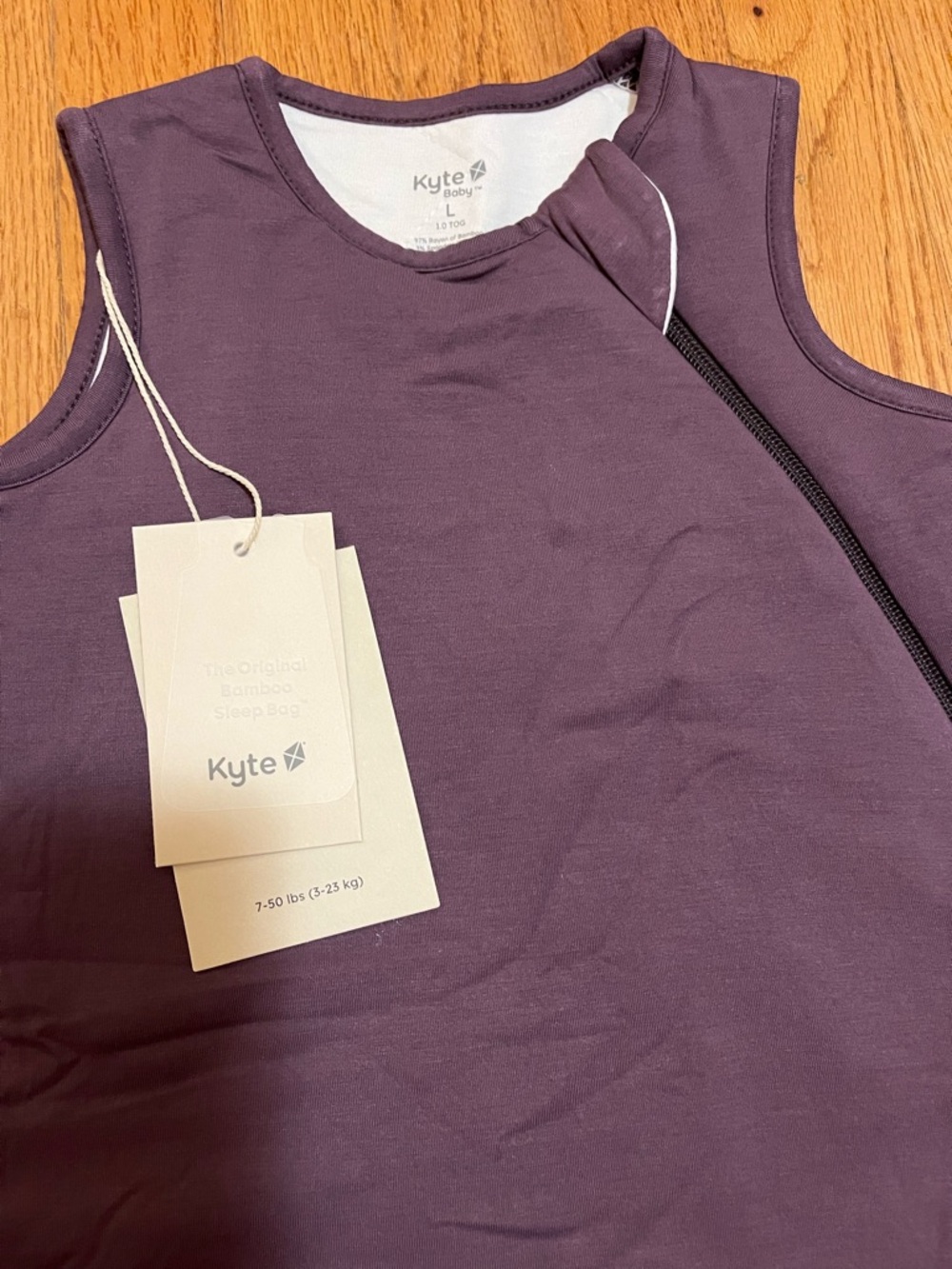 NWT 1.0 TOG Large Kyte Baby Sleep Sack in Currant